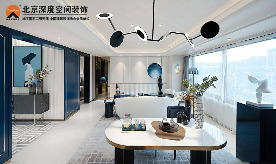 大龍灣輕奢風裝修設計