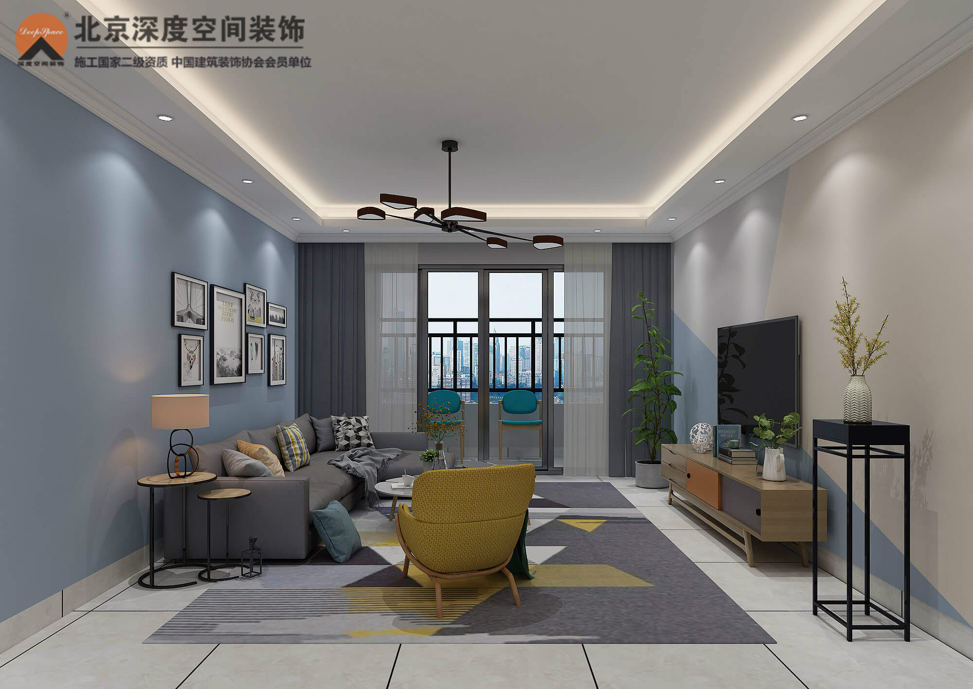 三居室現(xiàn)代北歐風(fēng)格裝修