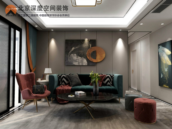 桂林恒大城混搭風(fēng)格裝修