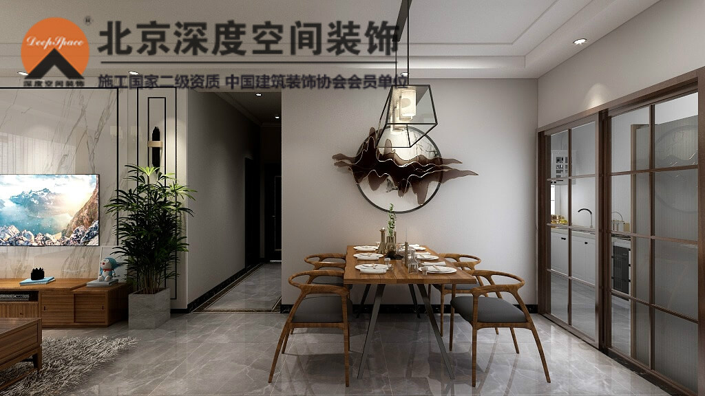 華潤(rùn)新中式裝修案例