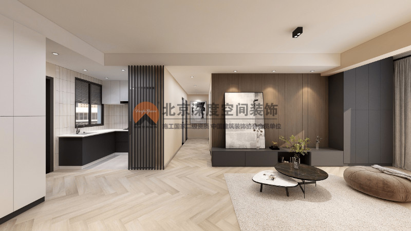 彰泰郡三房裝修案例-現代極簡風格裝修