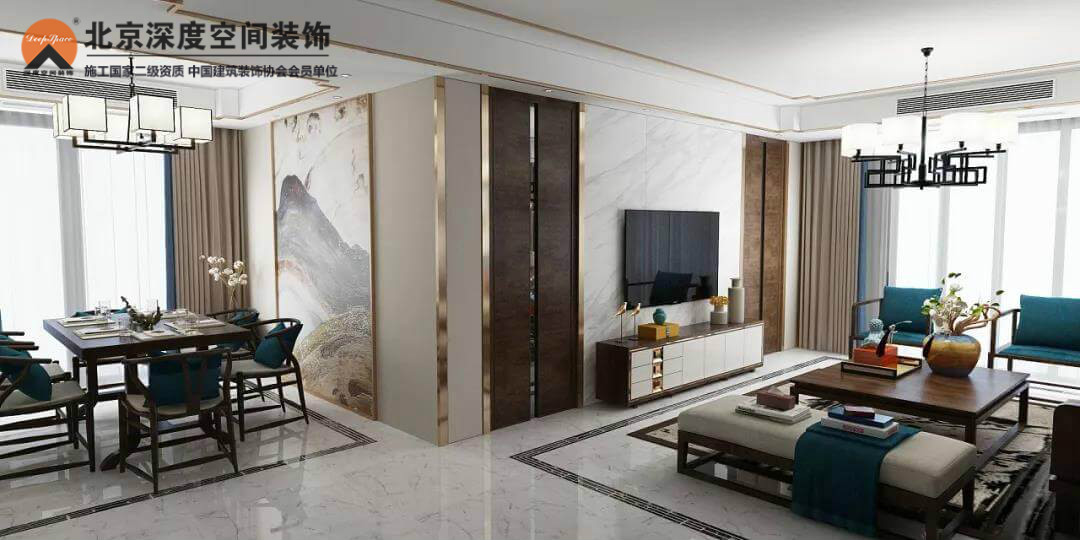 翡翠朝廷新中式裝修案例