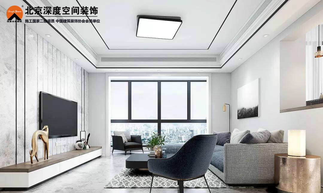 瀾湖國際現代簡約裝修案例