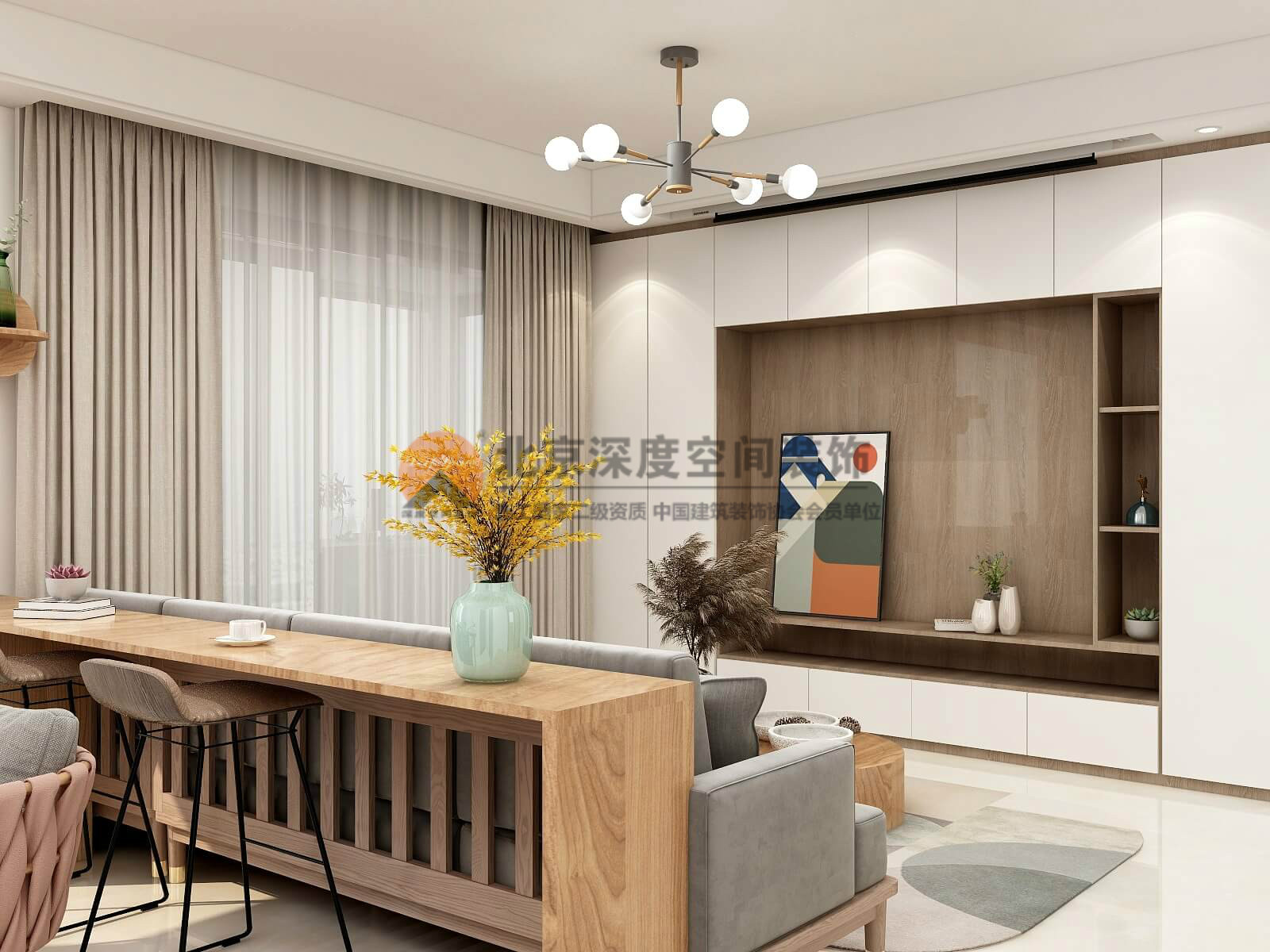 興進漓江錦府四居室日式風裝修