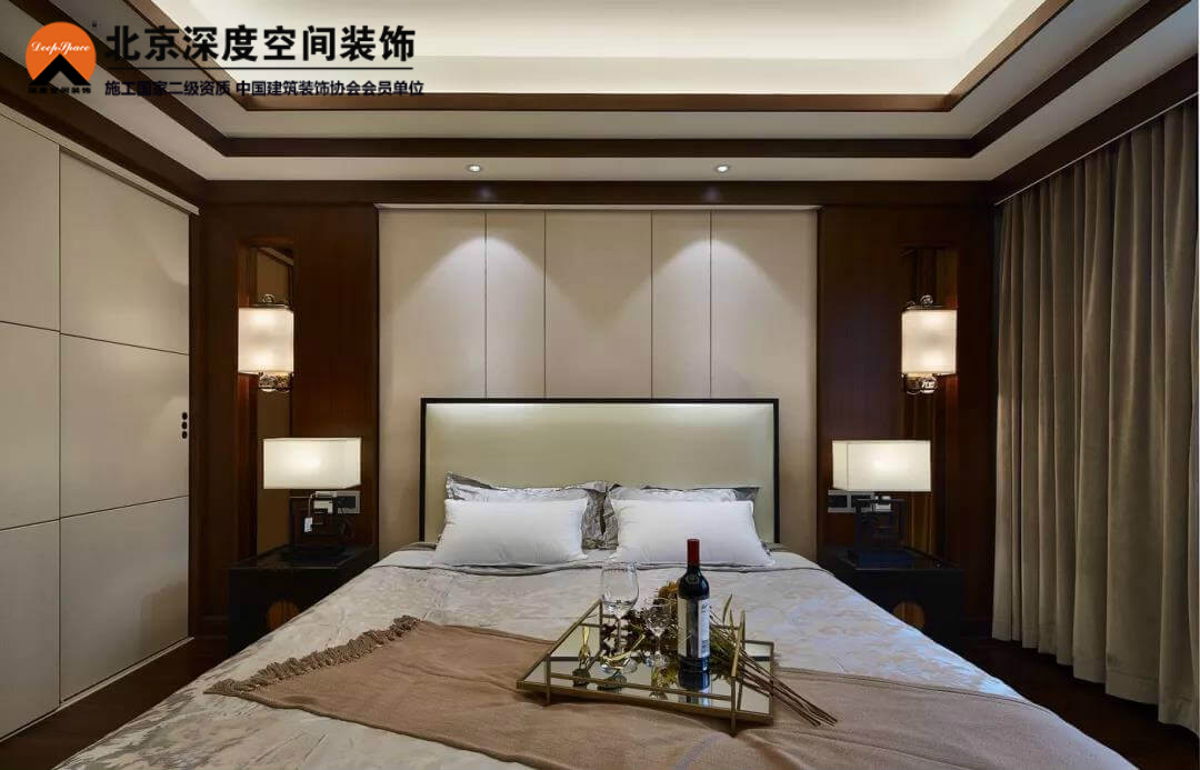 麓湖國際四居室新中式裝修