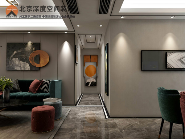 桂林恒大城混搭風(fēng)格裝修