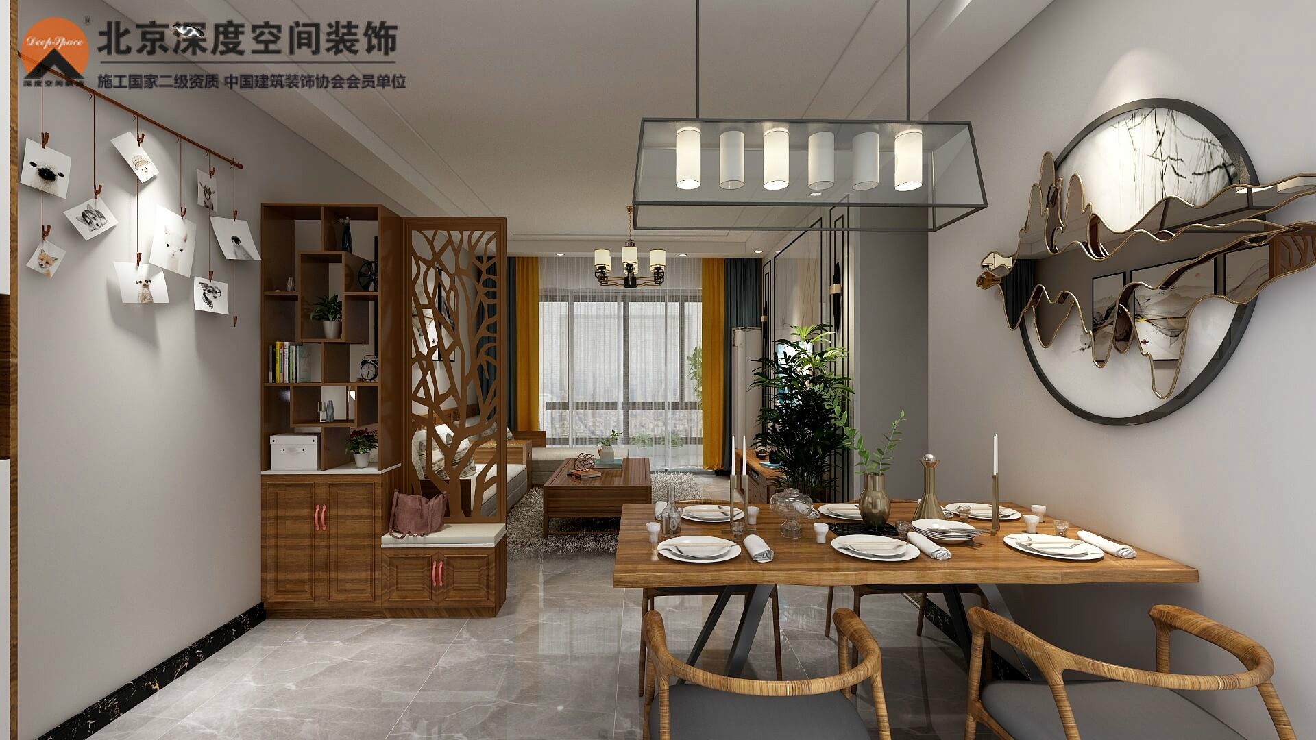 華潤(rùn)新中式裝修案例