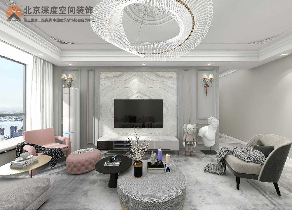漓江壹號(hào)108平法式輕奢風(fēng)