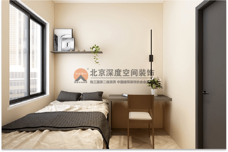 彰泰郡三房裝修案例-現代極簡風格裝修