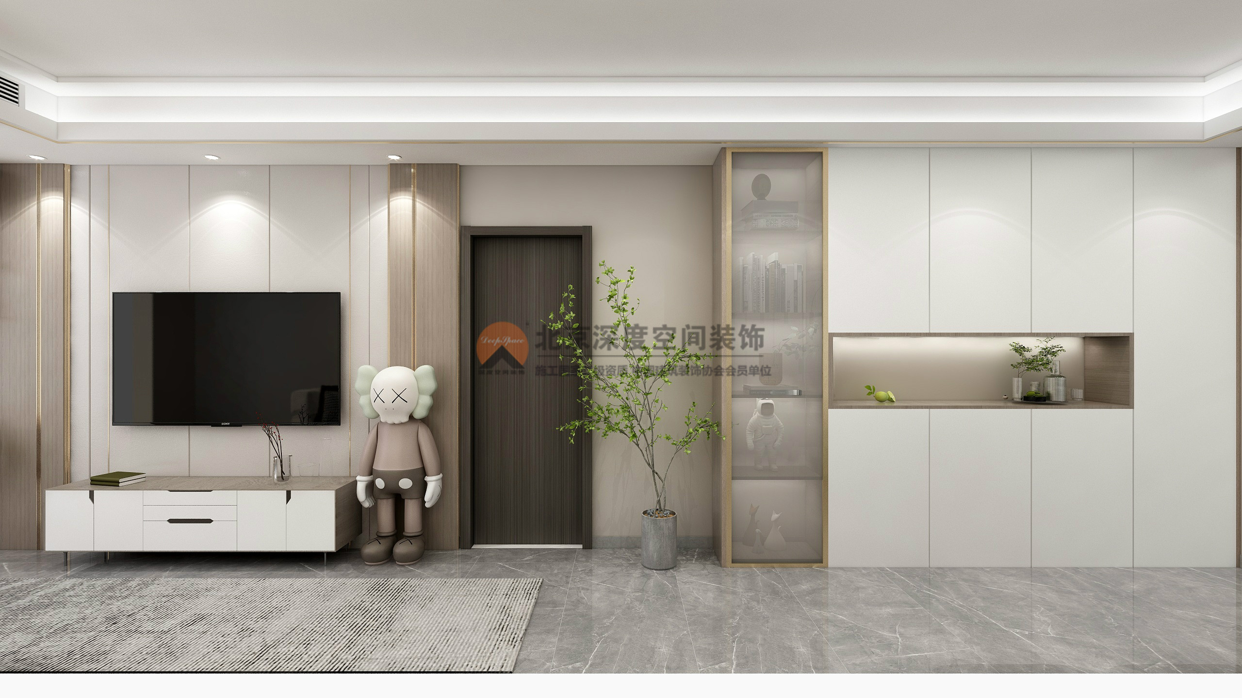 興進漓江錦府三居室設計案例
