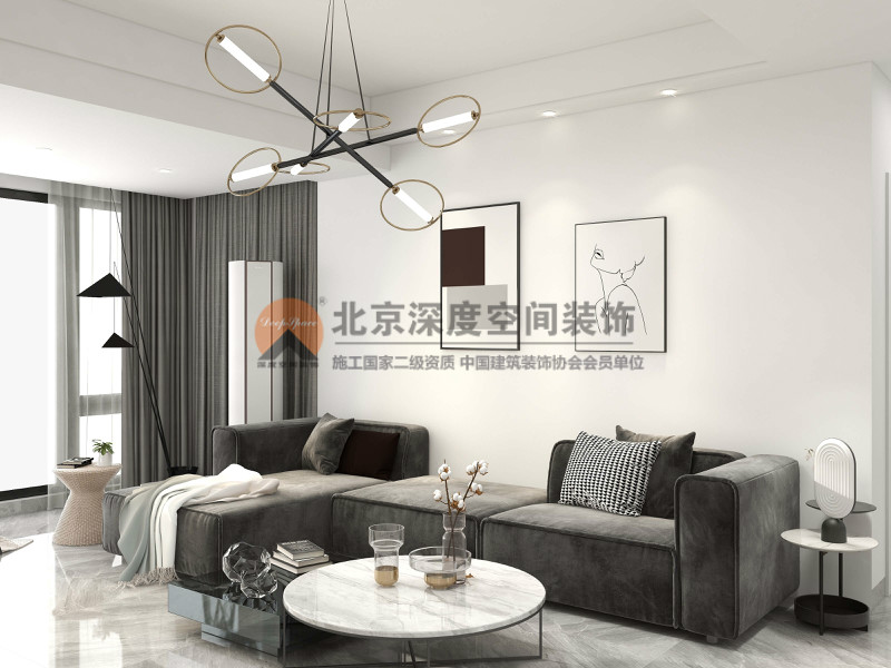 興進御園現(xiàn)代風(fēng)格裝修案例