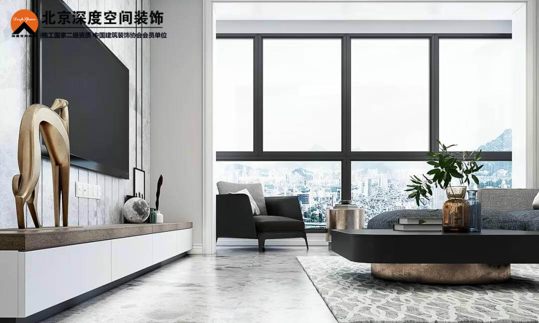 瀾湖國際現代簡約裝修案例
