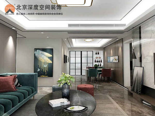 桂林恒大城混搭風(fēng)格裝修
