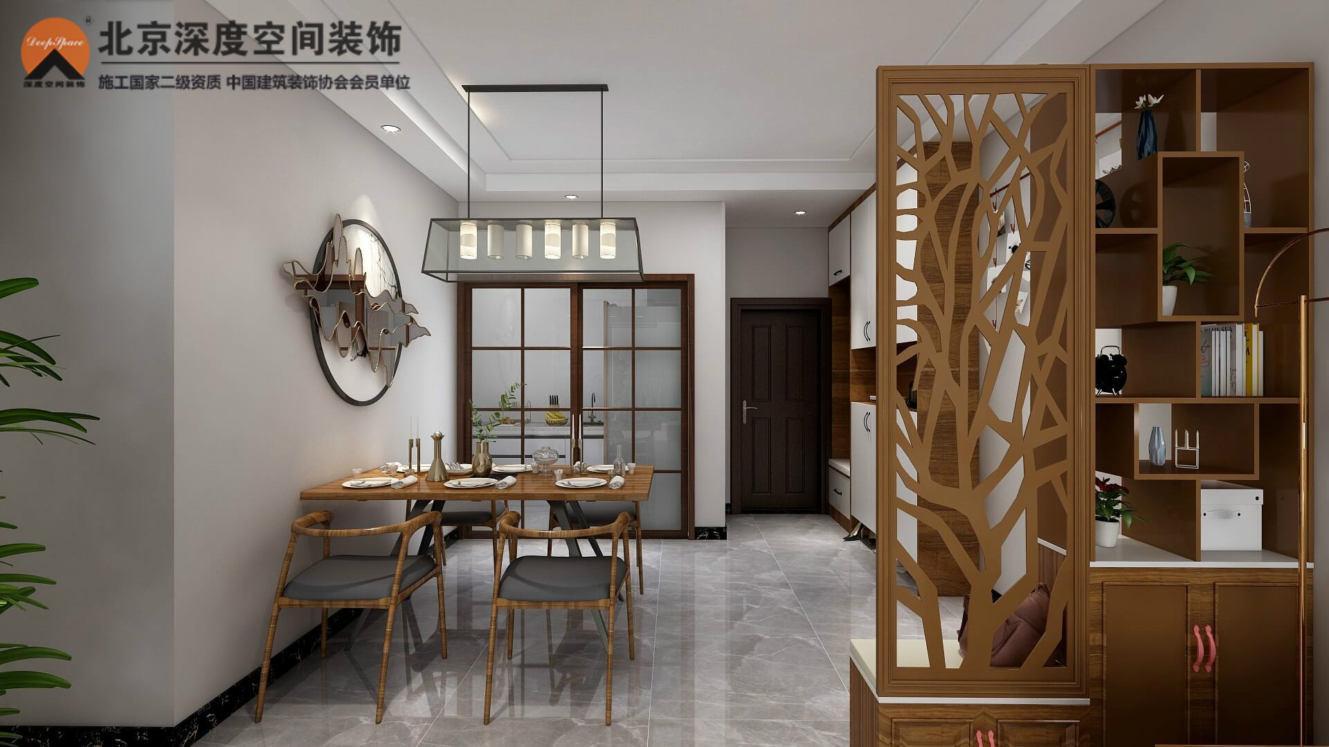 華潤(rùn)新中式裝修案例