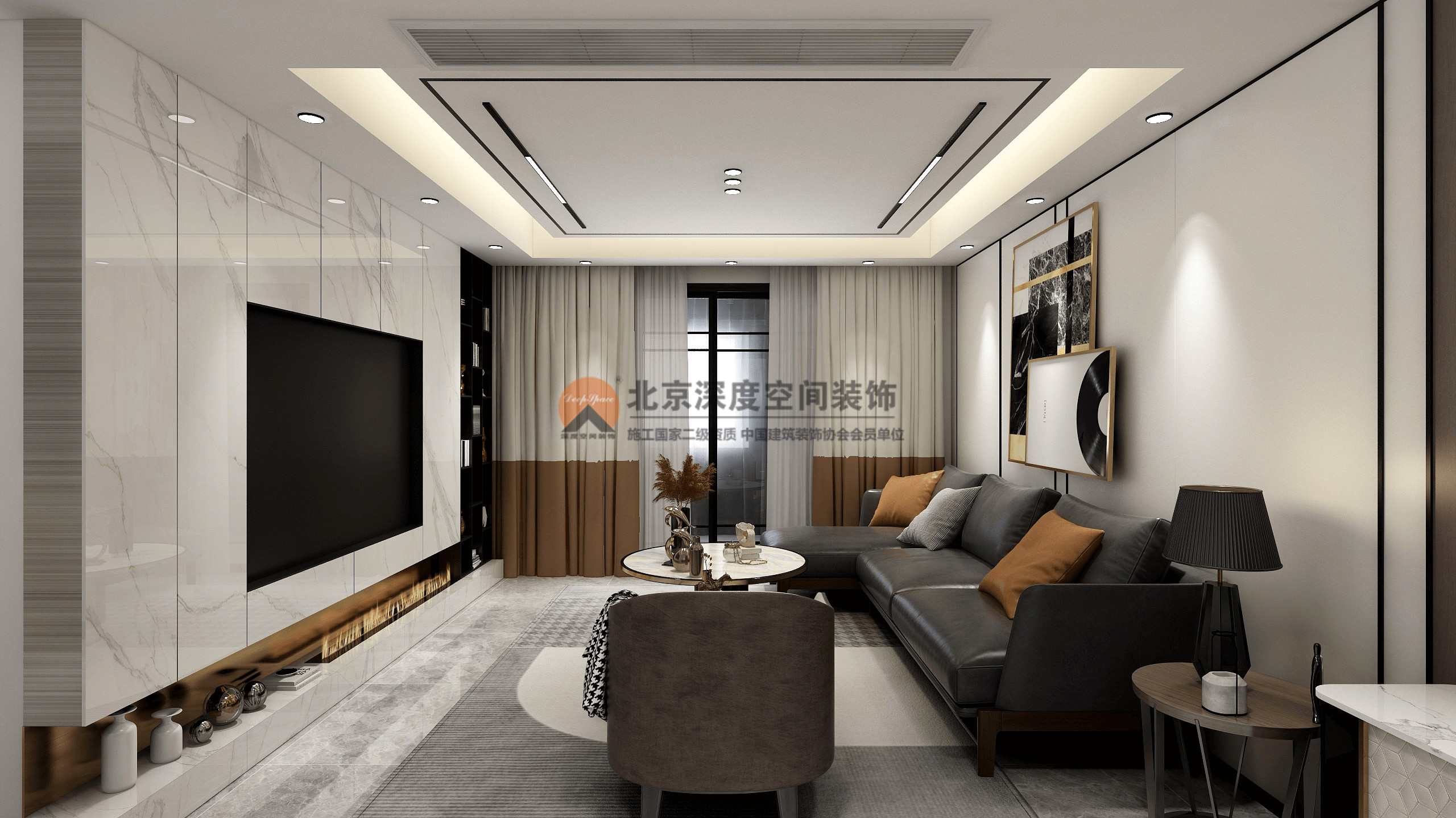 四室兩廳輕奢風(fēng)格裝修