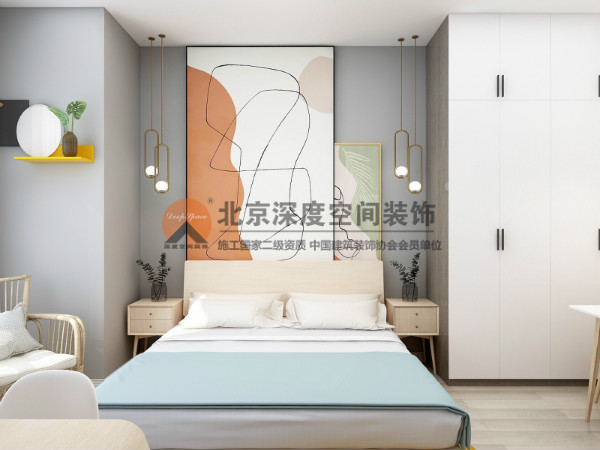 華潤鉑寓現代北歐風格裝修